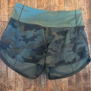 Women's Camouflage Lululemon shorts size 2